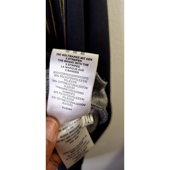 Vtg ADIDAS Full Zip Track Jacket Men's Sz XL Grey Streetwear Sports Active Wear - Picture 6 of 13